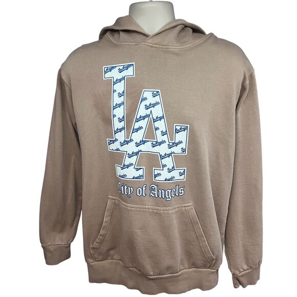 Lane Seven L/7 Los Angeles Dodgers Style City of Angels Logo Pullover Hoodie M - Picture 6 of 9